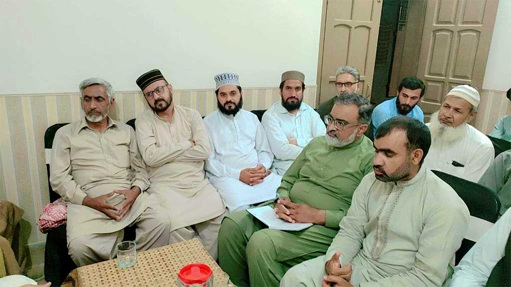 Allama Rana idrees Qadri's participation in the monthly executive council meeting