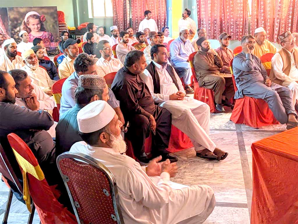 Rana Idrees Qadri participation in Tanzami meetings