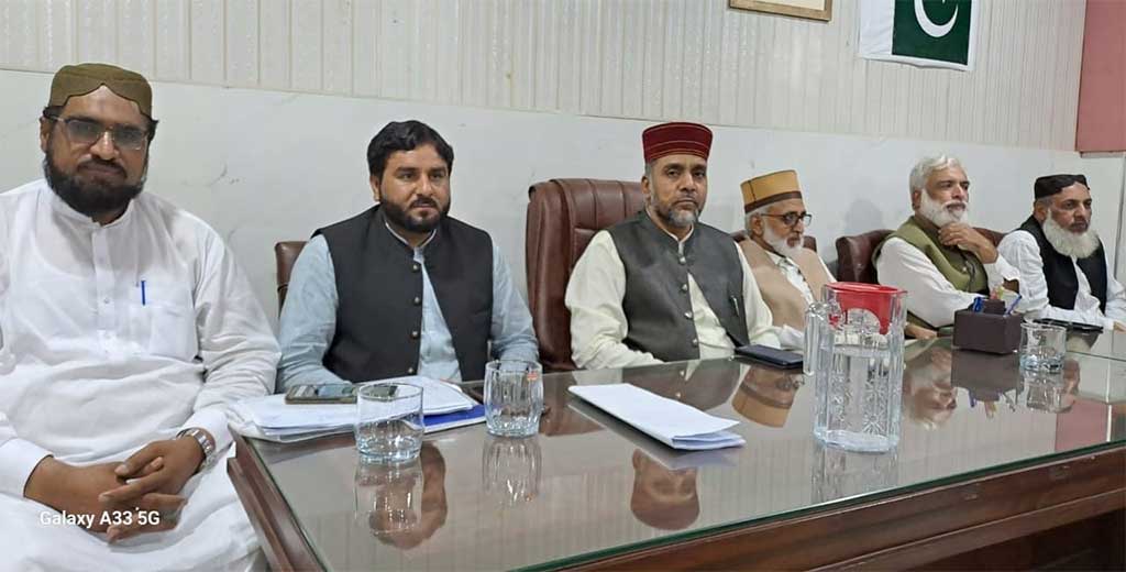 Allama Rana idrees Qadri's participation in the monthly executive council meeting