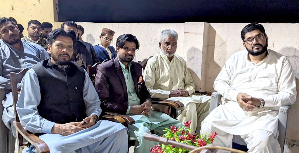 Rana idrees Qadri Participate Worker Convention in Kot Abdul Malik