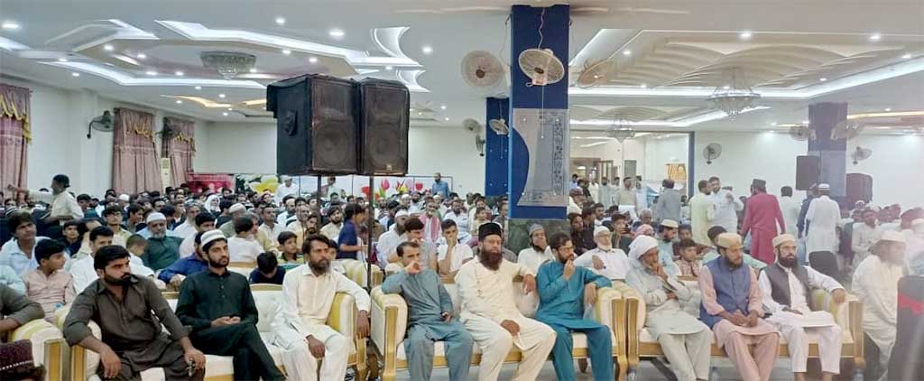 Rana idrees qadri participate in imam e hussain conference
