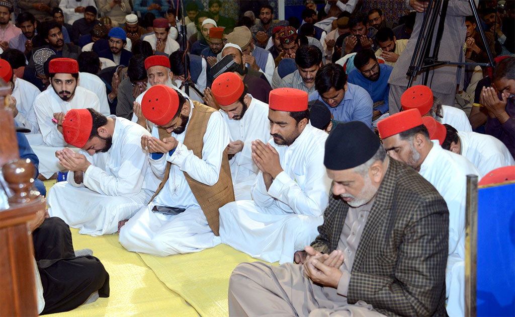 Spiritual gathering of Shab-e-Barat and Gosha e Durood Majlis