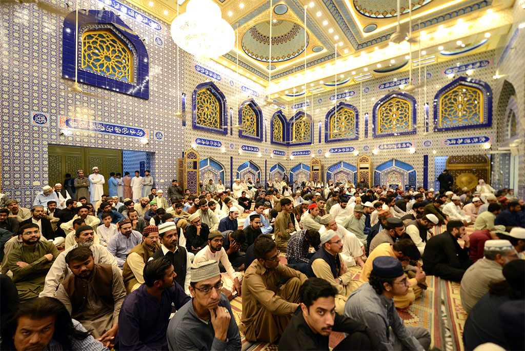 Spiritual gathering of Shab-e-Barat and Gosha e Durood Majlis