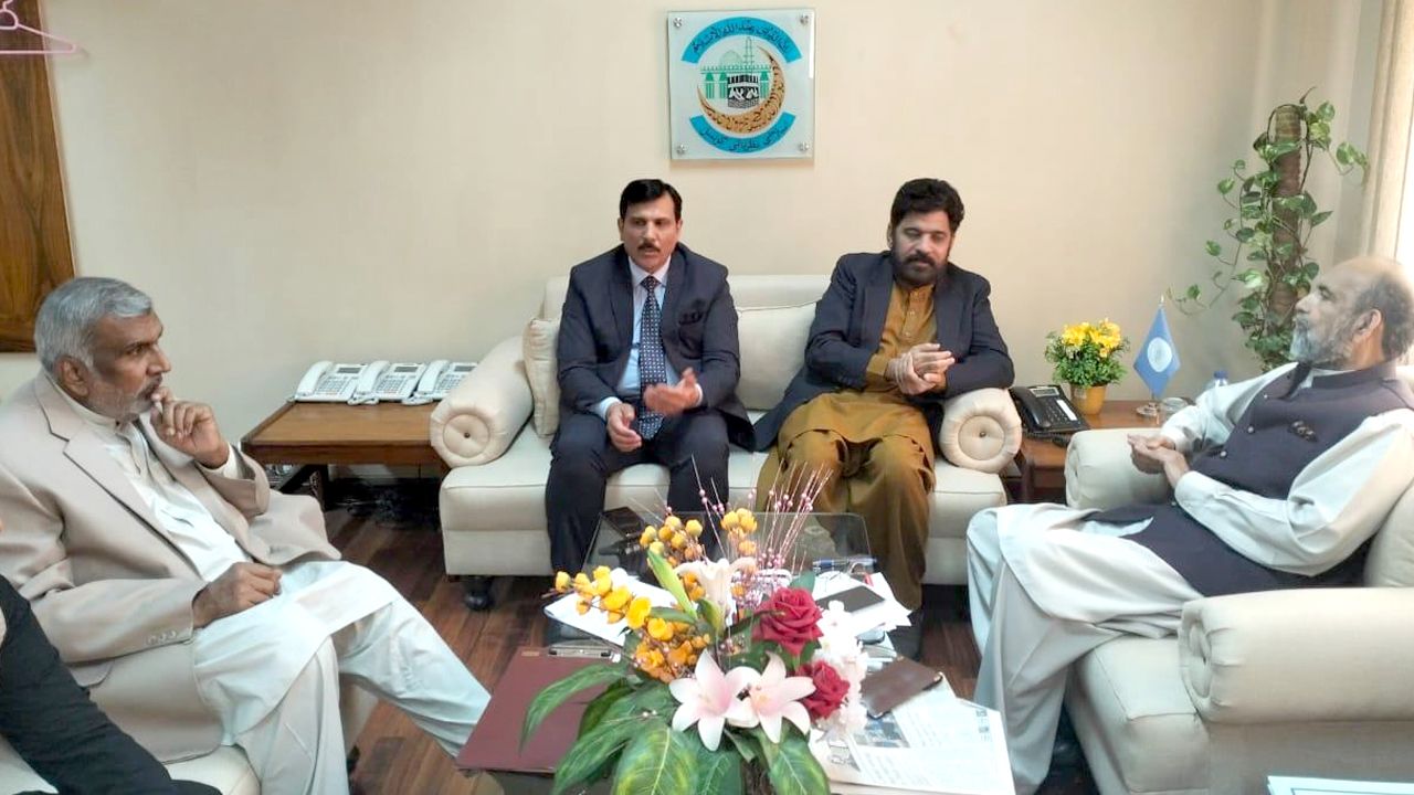 Shahzad Rasool Chaudhary Met With Wafaqi Wazeer Anique Ahmad