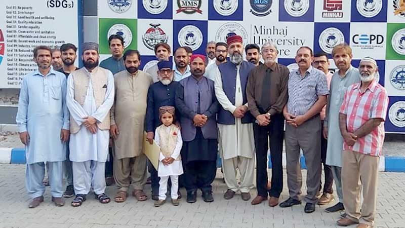 Tehreeki Members met with Dr Hussain Qadri