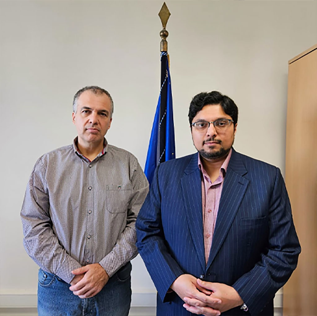 dr hussain qadri met with SG of greece