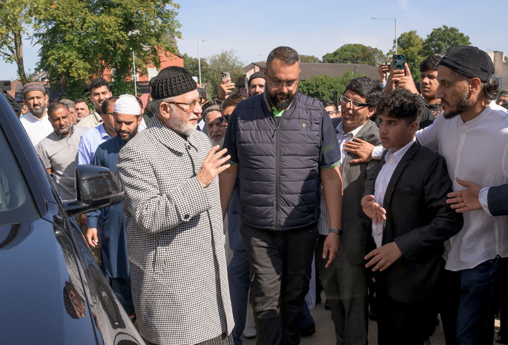 dr tahir ul qadri met al hidaya team