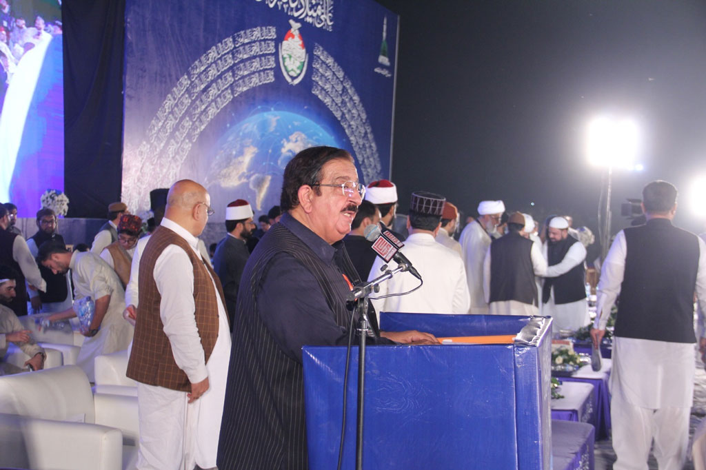 khurram nawaz gandapur addressing