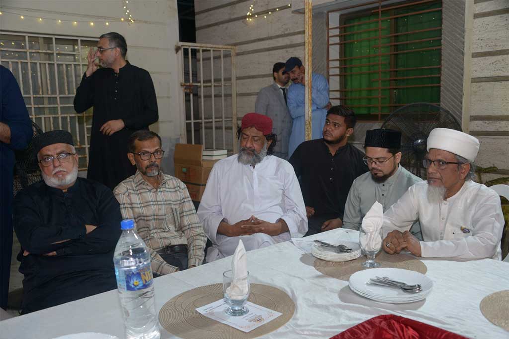 A dinner in honor of Dr Hassan Qadri by Haji M Idrees Karachi