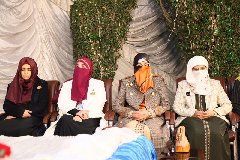 Dr Ghazala Qadri addressing Minhaj ul Quran Women League Al-Tarbiyah 2024 Camp Day1 2024