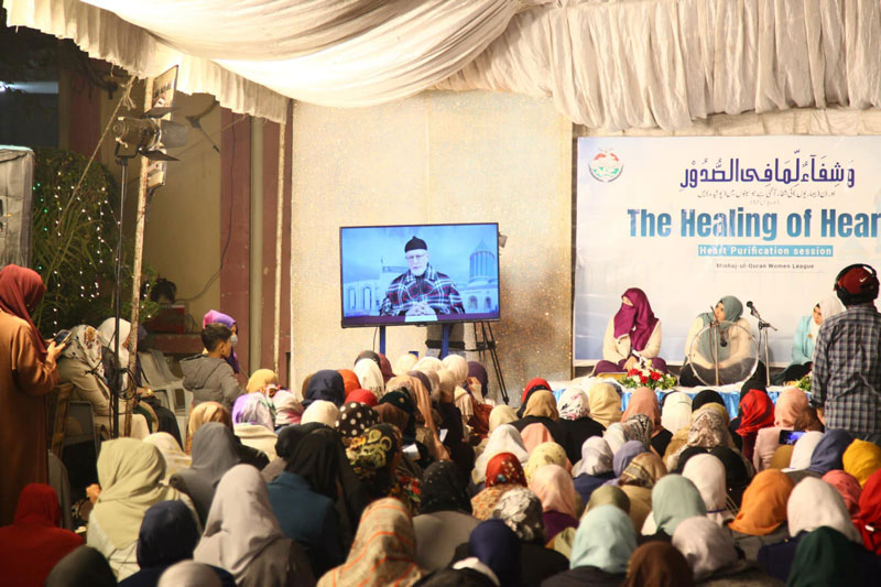 Dr Ghazala Qadri addressing Minhaj ul Quran Women League Al-Tarbiyah 2024 Camp Day1 2024