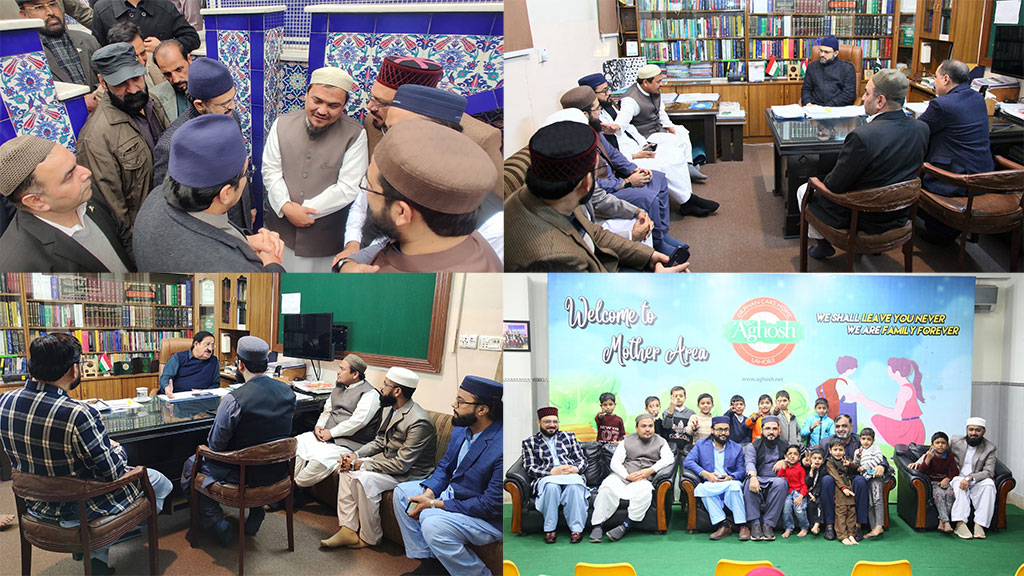 Delegation from Jamia Binoria Karachi visits Minhaj ul Quran