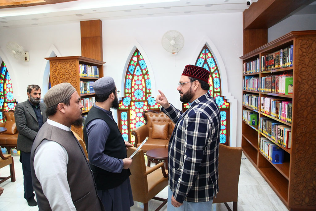 Delegation from Jamia Binoria Karachi visits Minhaj ul Quran