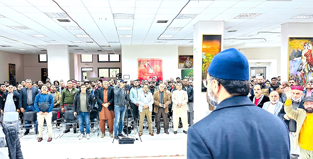 Dr Hassan Qadri addressing Milad un Nabi Conference Athens Greece