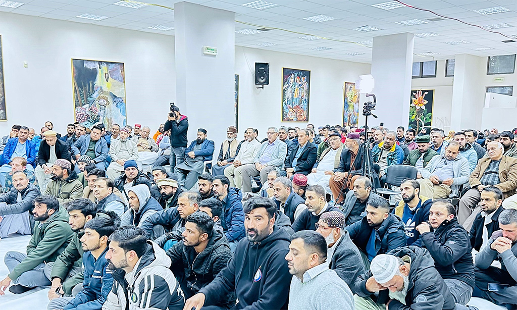 Dr Hassan Qadri addressing Milad un Nabi Conference Athens Greece