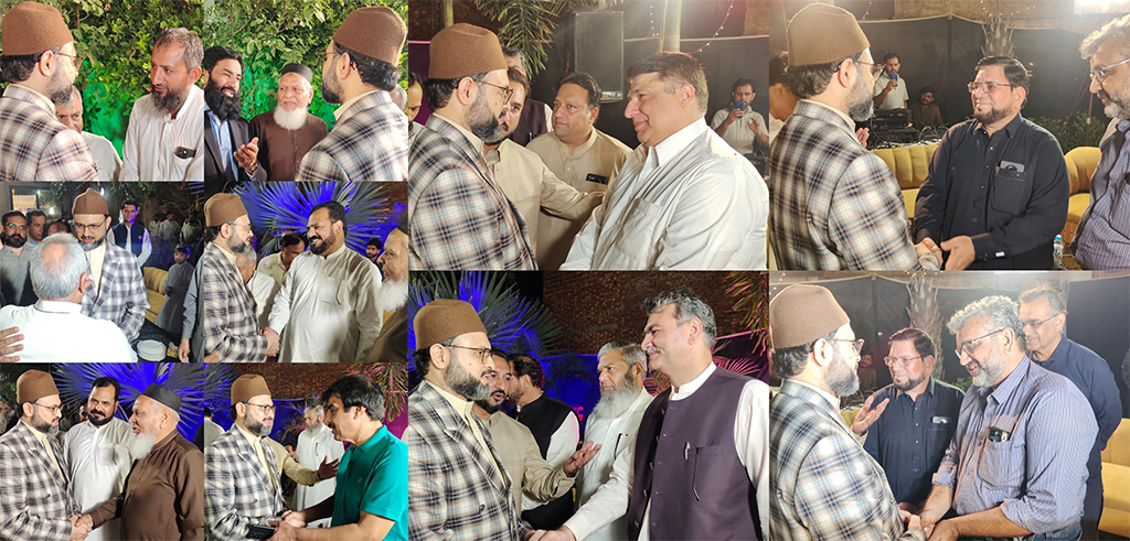 Dr Hassan Qadri Participate in Milad Dinner in Lahore