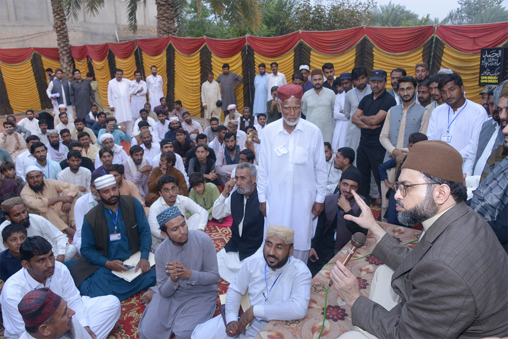 Dr Hassan Qadri Participate workers Convention in Pharpur Di Khan