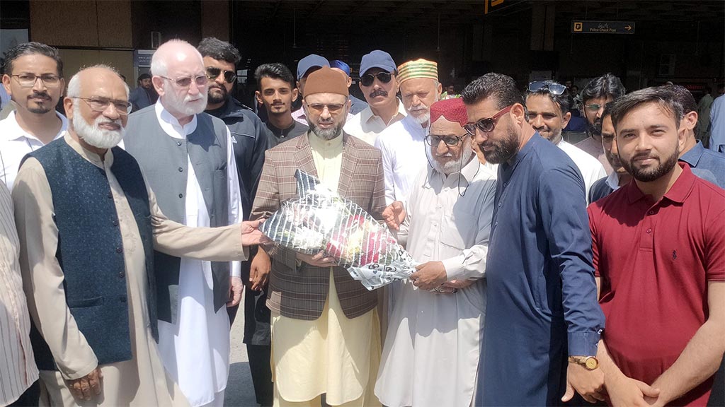 Dr Hassan Qadri Reached Karachi