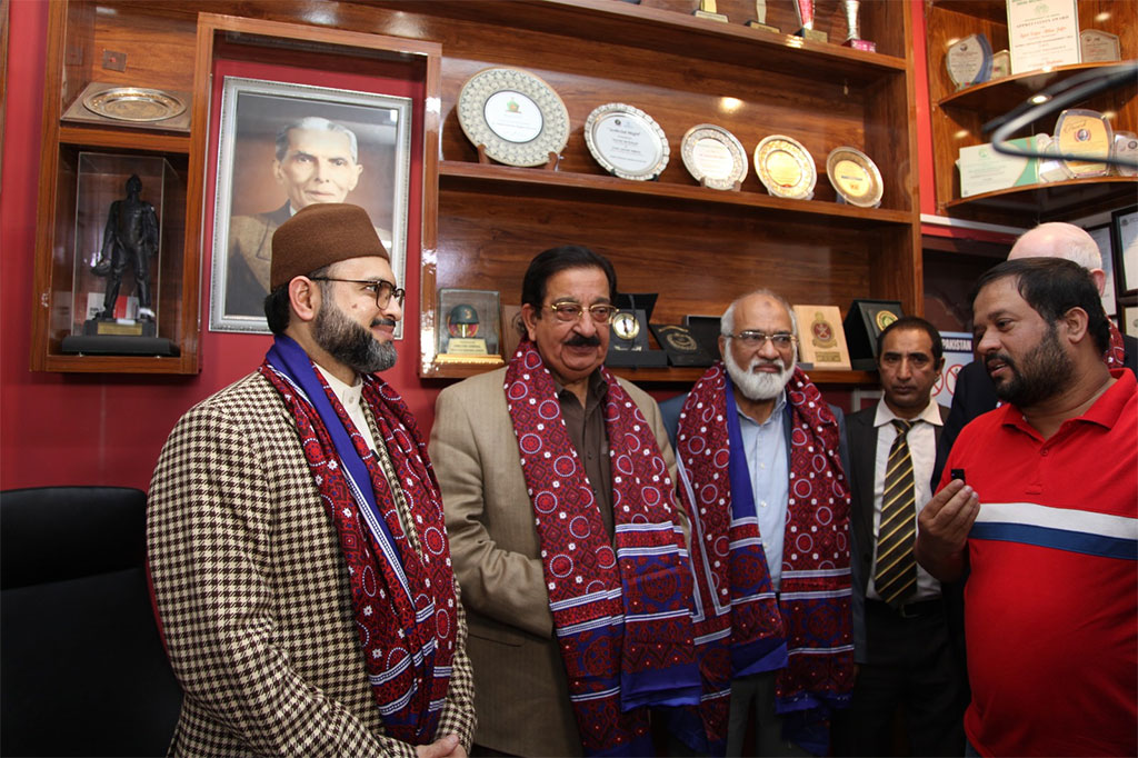 Dr Hassan Qadri Visit JDC Karachi