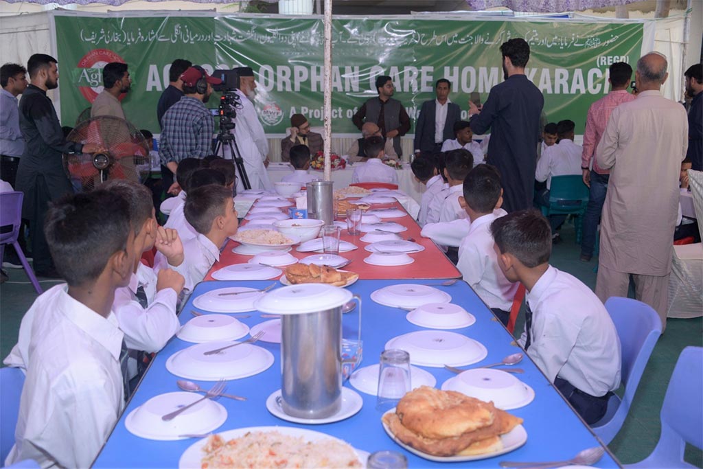 Dr Hassan Qadri Visits Aghosh Orphan Home Karachi