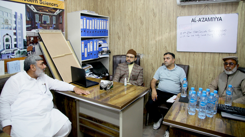 Dr Hassan Qadri Visits Alaazmiyah Institute Township