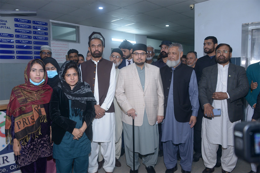 Dr Hassan Qadri Visits Ayesha Shabbir Hospital