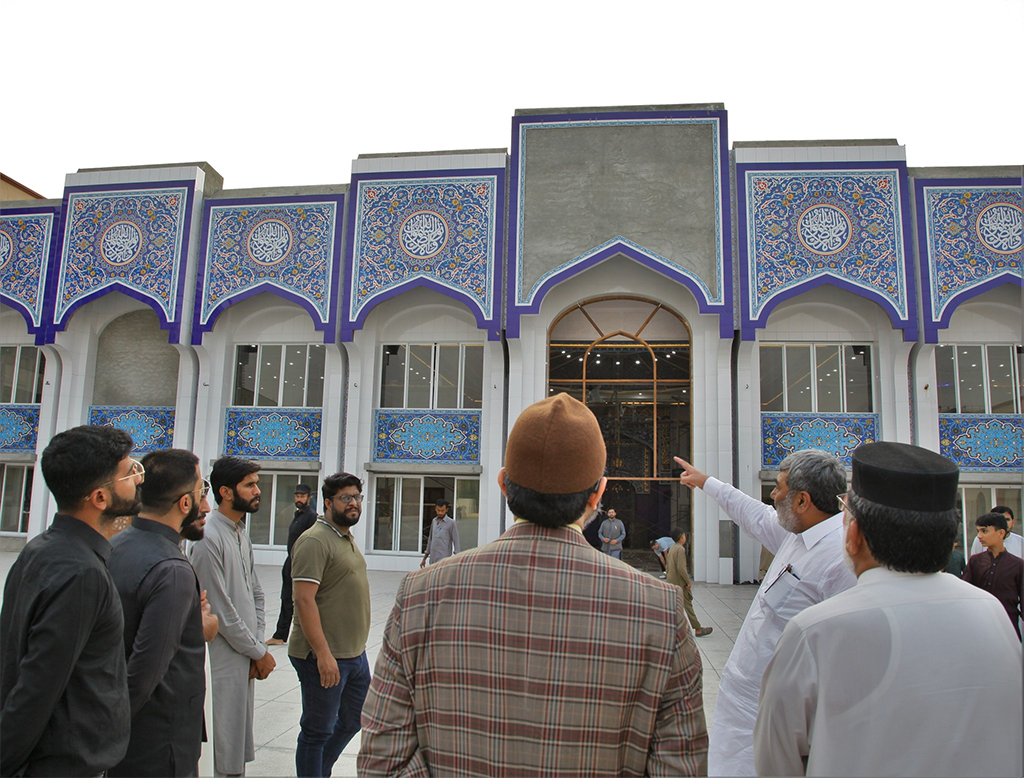 Dr Hassan Qadri Visits Jamia Alminhaj Township