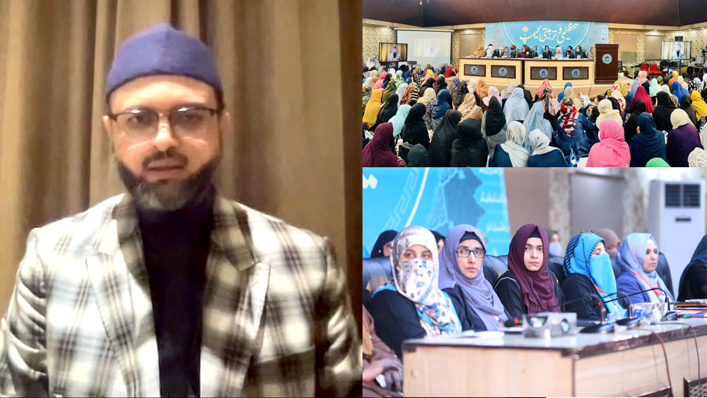 Dr Hassan Qadri adressing Tanzami Ijlas under MWL