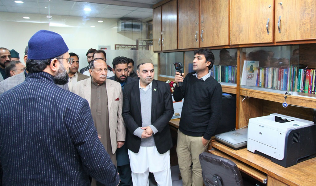 Dr Hassan Qadri inaugurates newly constructed block of Press and Publication Department