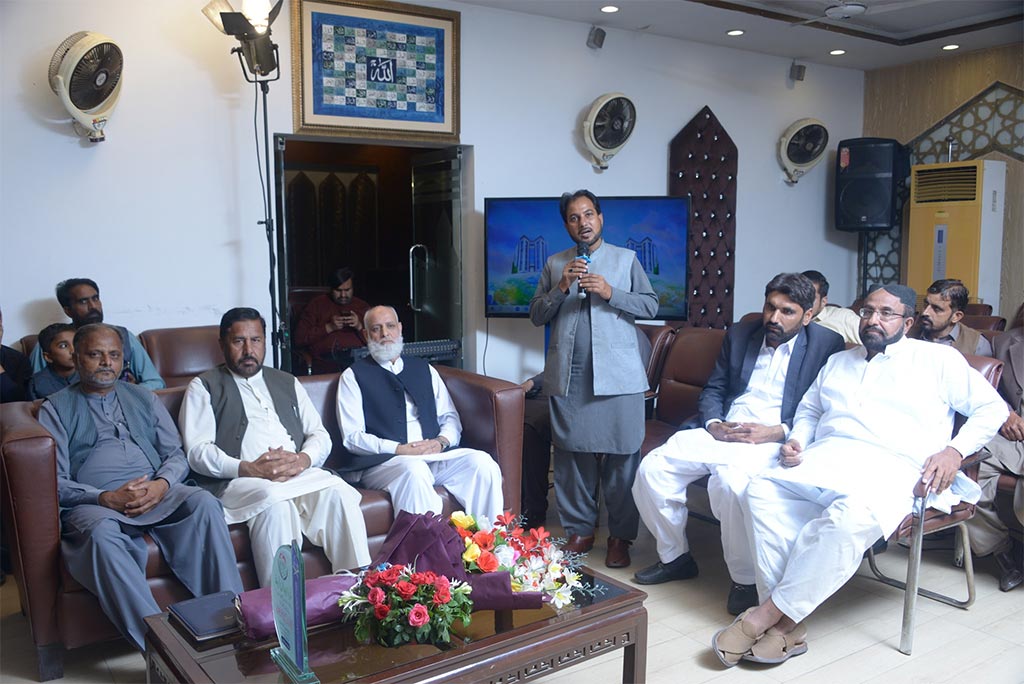 Dr Hassan Qadri meeting with Tanzeemat conducting Diploma in Quran Studies