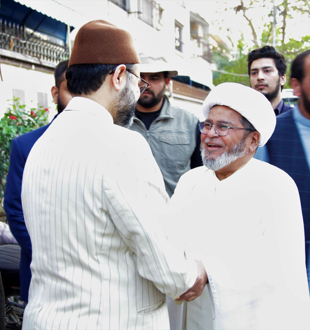 Dr Hassan Qadri met Dr Shabeer Hassan Mashmi