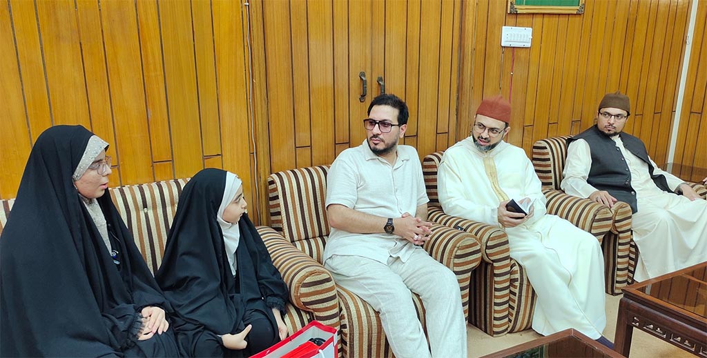 Dr Hassan Qadri met with Iraini Qurra