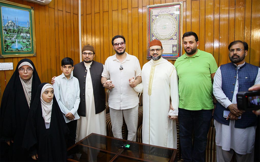 Dr Hassan Qadri met with Iraini Qurra