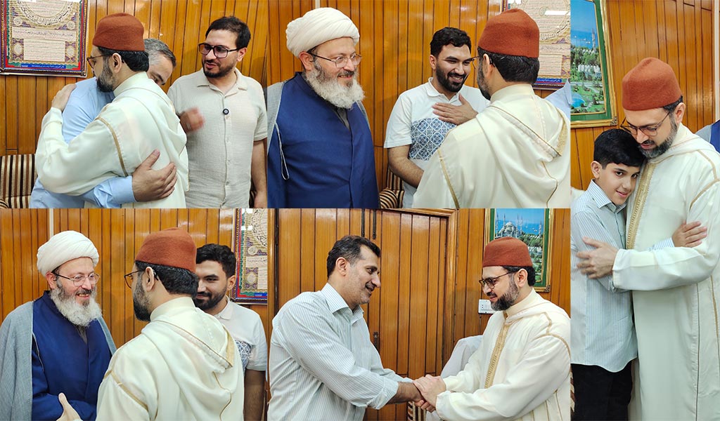 Dr Hassan Qadri met with Iraini Qurra