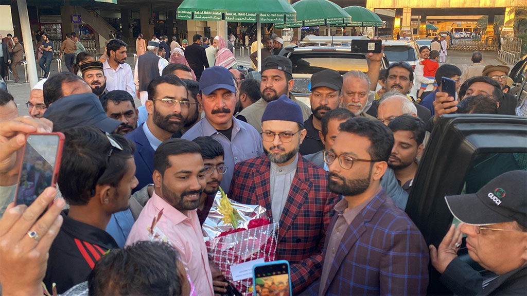 Dr Hassan Qadri reached Karachi on an organizational visit