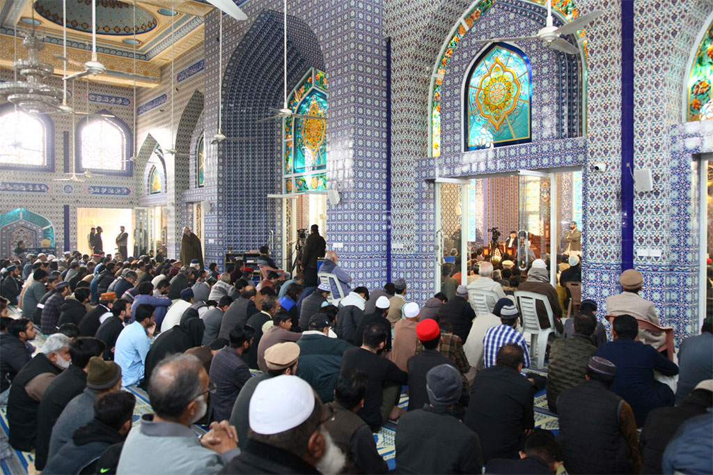 Dr Hussain Qadri address Khutba Jummah in-Jamia Shaykh ul islam 2024