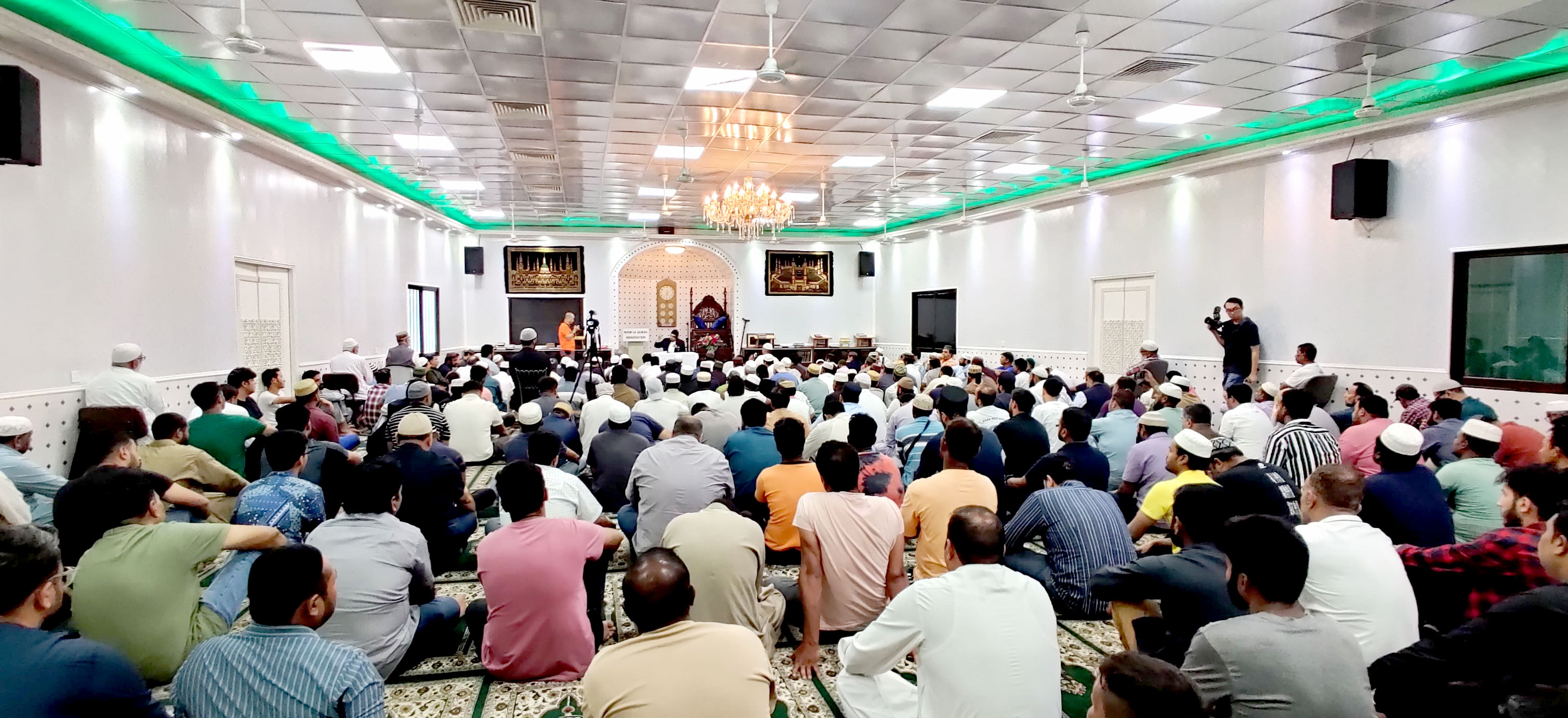 Dr Hussain Qadri adressing Khutaba Jummah at hong kong 2024