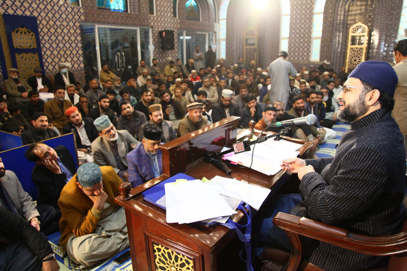 Dr Hussan Qadri address Khutba Jummah in-Jamia Shaykh ul islam 2024