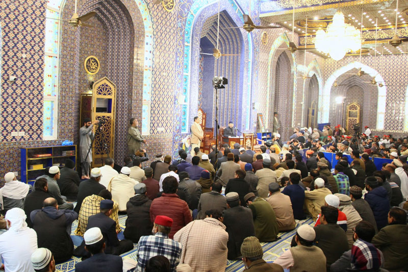 Dr Hussan Qadri address Khutba Jummah in-Jamia Shaykh ul islam 2024