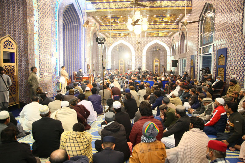 Dr Hussan Qadri address Khutba Jummah in-Jamia Shaykh ul islam 2024