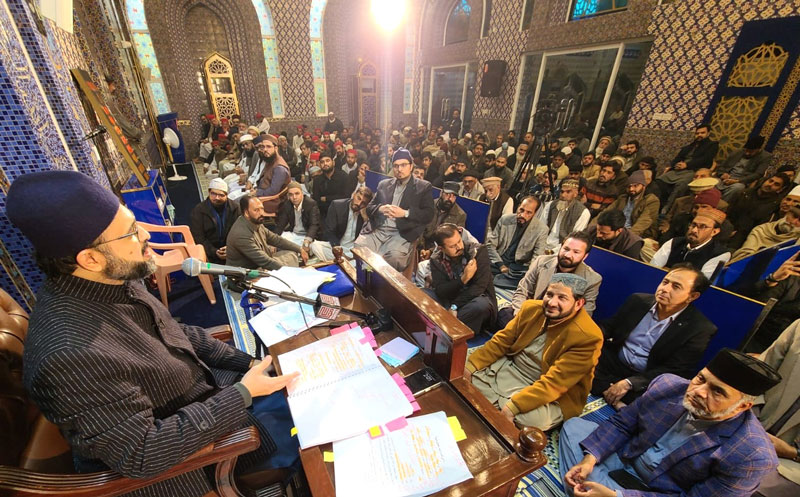 Dr Hussan Qadri address Khutba Jummah in-Jamia Shaykh ul islam 2024