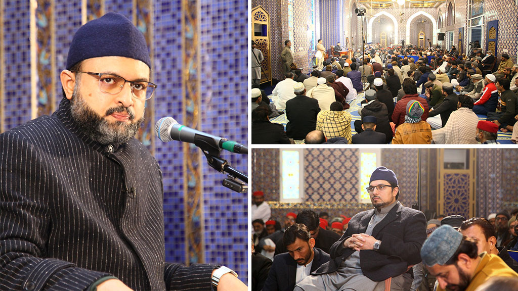 Dr Hussan Qadri address Khutba Jummah in-Jamia Shaykh ul islam 2024