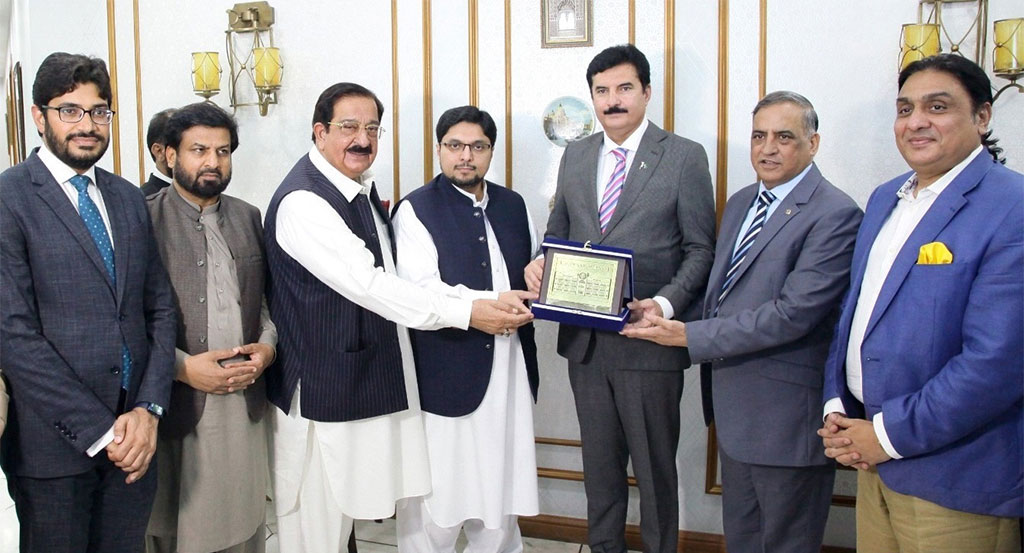 Faisal Kareem Kundi Vists MQi Secretariat and Minhaj University