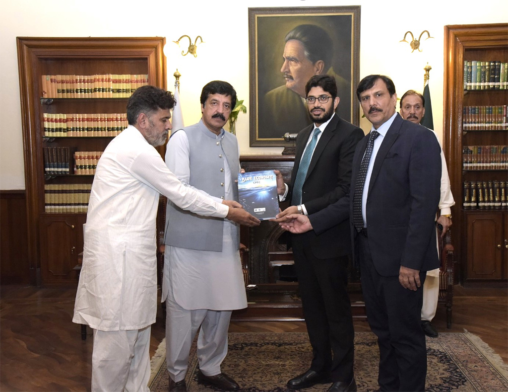 Leaders of MQi Met with-Governor Punjab Sardar Saleem Haider Khan