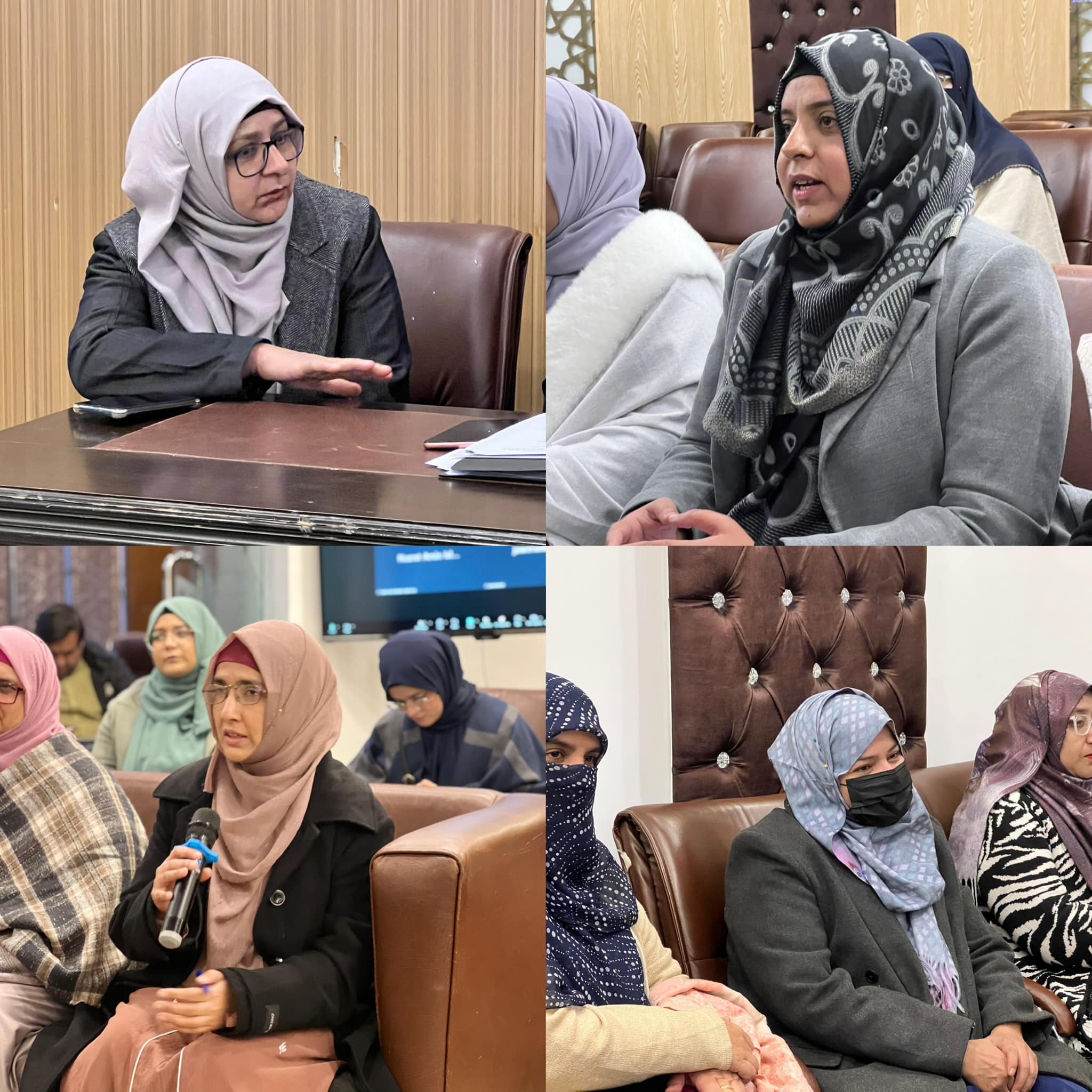 Dr Ghazala Qadri Meets MWL Leaders and Strategizes Al-Tarbiyah Camp