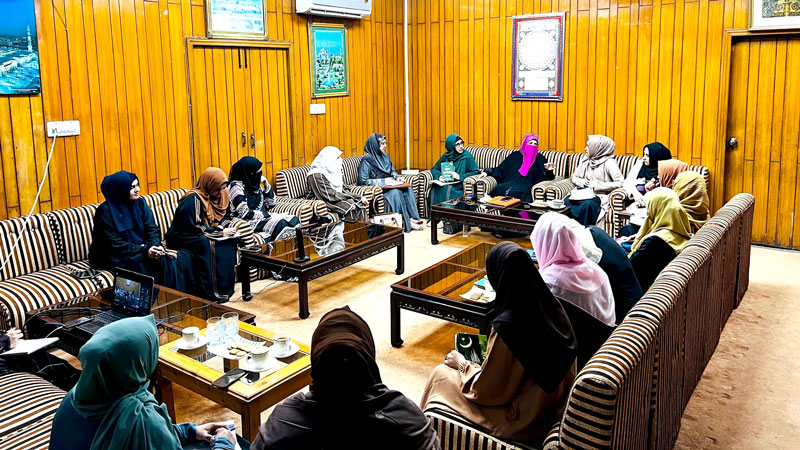 Milad campaign Exective Meeting Minhaj Women Leauge 2024