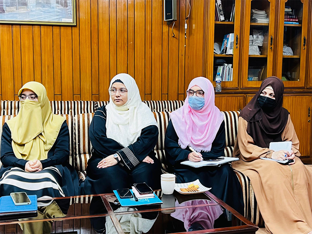 Milad campaign Exective Meeting Minhaj Women Leauge 2024