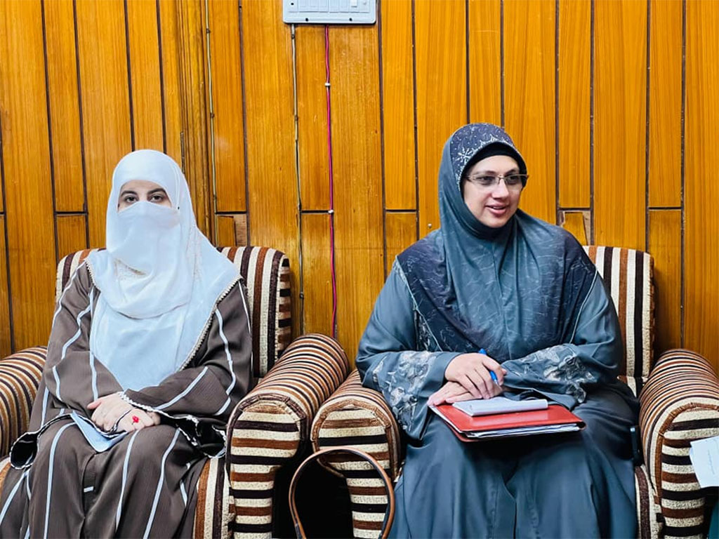 Milad campaign Exective Meeting Minhaj Women Leauge 2024