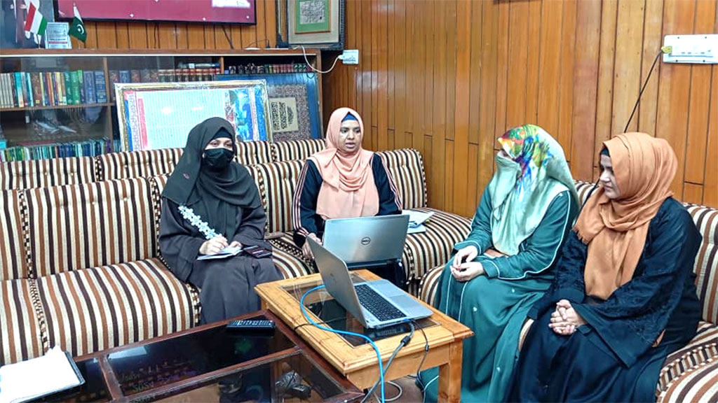 Milad campaign Exective Meeting Minhaj Women Leauge 2024