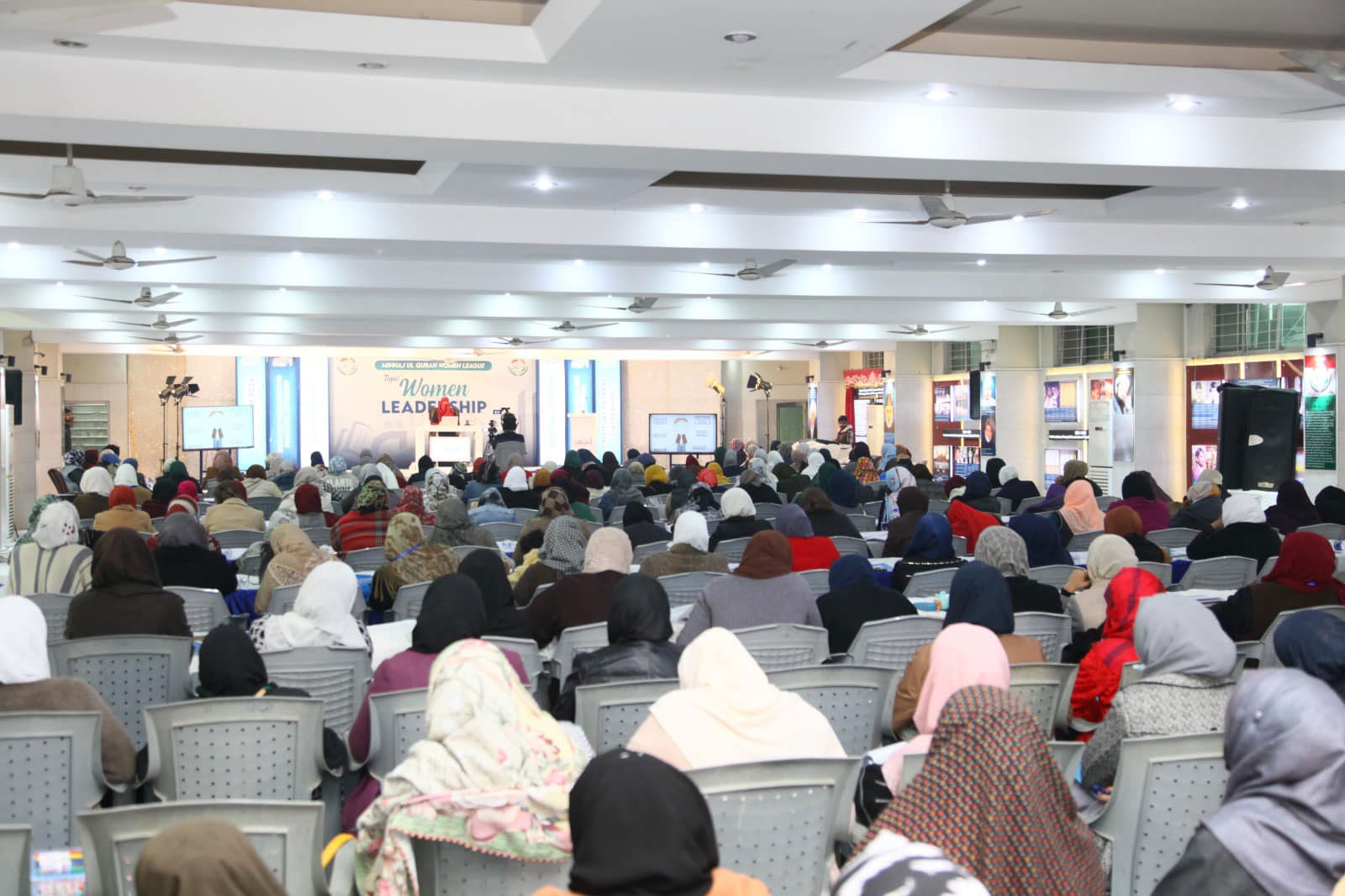 Dr Ghazala Qadri addressing Minhaj ul Quran Women League Al-Tarbiyah 2024 Camp Day2 2024